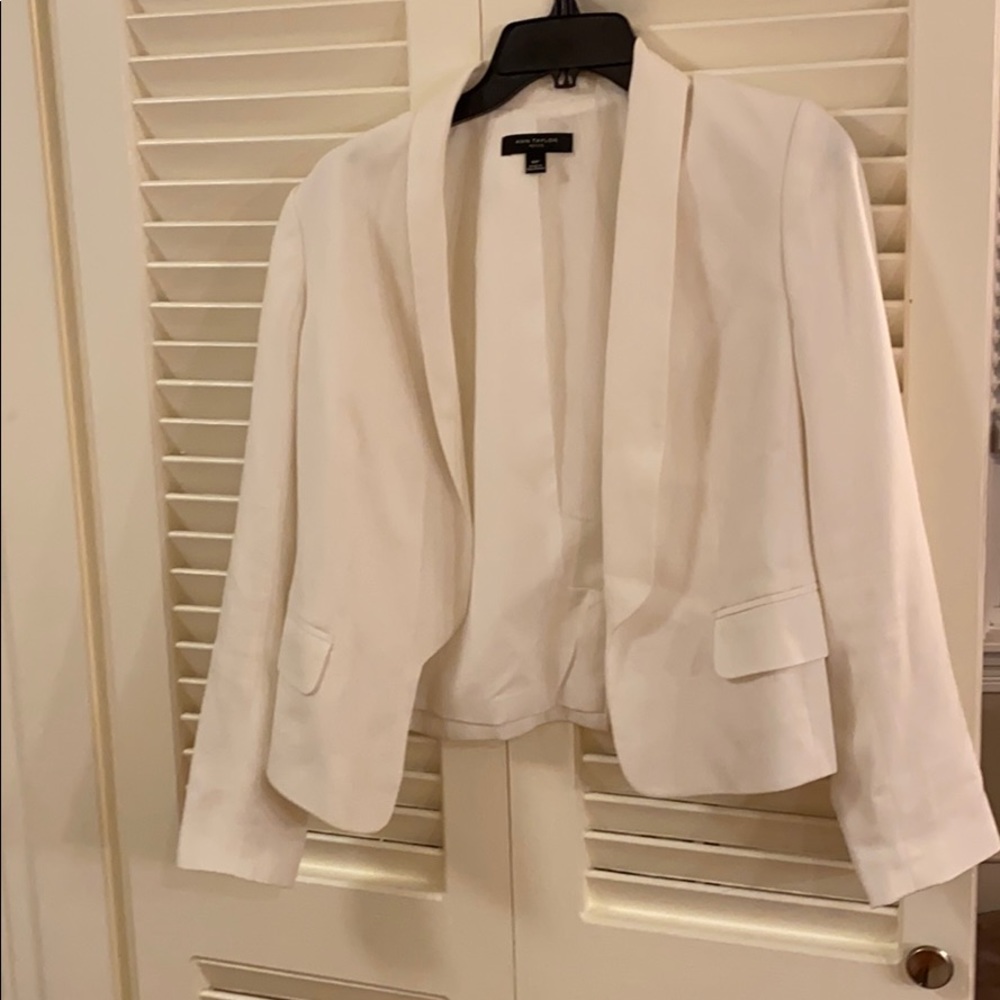 White blazer